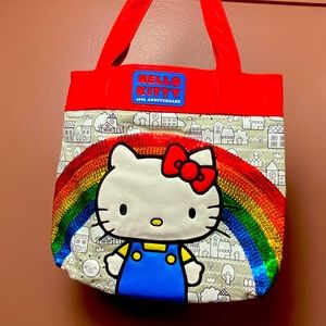 Loungefly Hello Kitty 40th anniversary tote